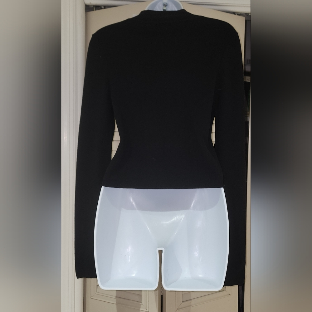 Forever 21 Black Long Sleeve Top - Picture 2 of 5